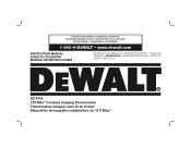Dewalt DCT416S1 Instruction Manual