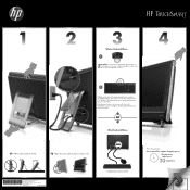 HP TouchSmart 300-1230jp Setup Poster (Page 1)
