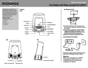 Insignia NS-CLWL01 Quick Setup Guide (English)