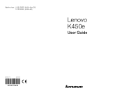 Lenovo K450e (English) User Guide - Lenovo K450e