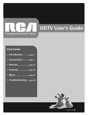 RCA HD56W66 User Manual