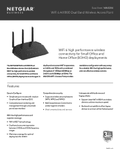 Netgear WAX204-WiFi Product Data Sheet