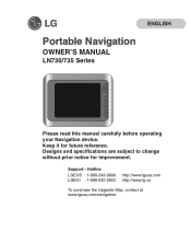 LG LN735 Owners Manual