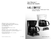 Mr. Coffee DR User Manual