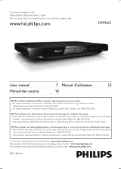 Philips DVP3602 User manual