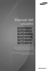 Samsung S27D360H User Manual (Spanish)