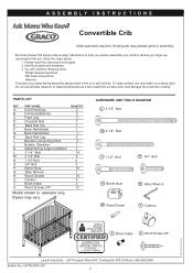 Graco 3001636-043 Assembly Instructions