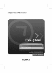 Humax PVR-9200T User Manual