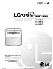 LG GR-K20SVZ Owners Manual