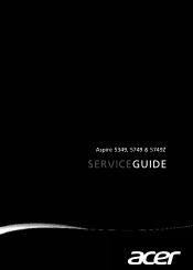 Acer Aspire 5749Z Aspire 5349, 5749, 5749Z Service Guide