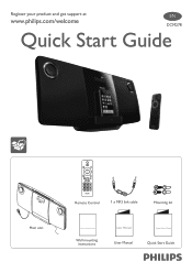 Philips DCM278 Quick start guide