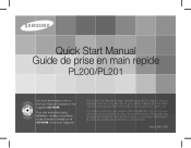 Samsung PL200 Quick Guide (easy Manual) (ver.1.0) (English, French, Spanish)