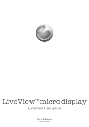 Sony Ericsson LiveView User Guide