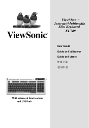 ViewSonic KU709 User Guide