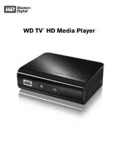 Western Digital TV HD Media Player User Manual