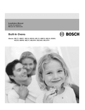 Bosch HBN5650UC Installation Instructions