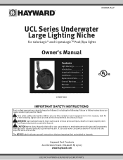 Hayward UCL Niches UCL Series Underwater Large Lighting Niche