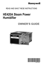 Honeywell HE420A Owner's Manual