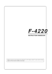 Kyocera KM-5230 F-4220 Instruction HB