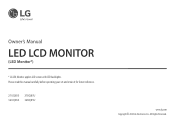 LG 27UQ850-W Owners Manual