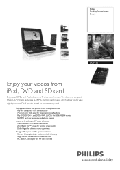 Philips DCP750 Leaflet