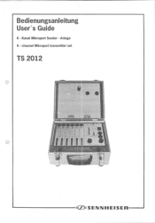 Sennheiser TS 2012 Instructions for Use