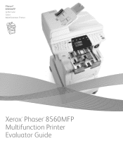 Xerox 8560MFPD Evaluator Guide