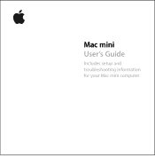 Apple M9686LL Mac mini User Guide