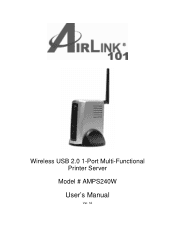 Airlink AMPS240W User Manual