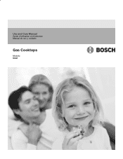 Bosch NGM5654UC Use & Care Manual (all languages)