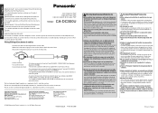 Panasonic CADC300U CADC300U User Guide