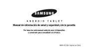 Samsung SM-P907A Legal At&t Note Pro Sm-p907a Kit Kat Spanish Health And Safety Guide Ver.kk_f1 (Spanish(north America))