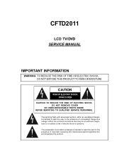 Akai CFTD2011 Service Manual