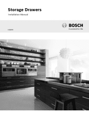 Bosch HSD5051UC Installation Instructions