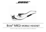 Bose MIE2i Mobile Owner's guide