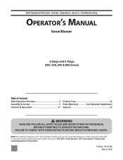 Cub Cadet 2X 30 inch EFI Operation Manual