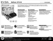 EVGA GeForce GT 610 PDF Spec Sheet