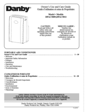 Danby DPAC5011 Product Manual
