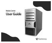 Gateway GT5012 8510755 - Media Center User Guide