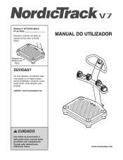 NordicTrack V7 Portuguese Manual