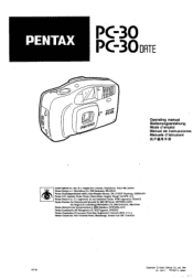 Pentax PC-30 PC-30 Manual
