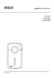 RCA EZ1010 Owner/User Manual French