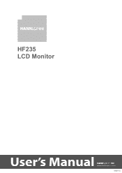 Hannspree HF235DPB User Manual