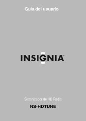 Insignia NS-HDTUNE User Manual (Spanish)