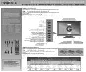 Insignia NS-LBD32X-10A Quick Setup Guide (English)
