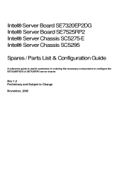 Intel SE7320EP2DG Configuration Guide