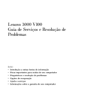 Lenovo V100 (Brazilian Portuguese) Service and Troubleshooting Guide