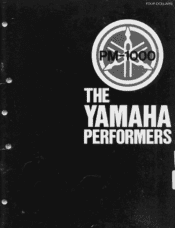 Yamaha PM-1000 Owner's Manual (image)