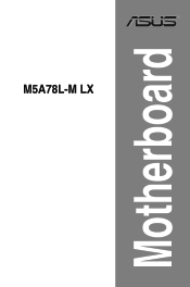 Asus M5A78L M LX User Manual