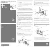 HP 350546-B21 HP StorageWorks Ultrium 1840/960/460 External tape drive (EH854-90901, August 2007)